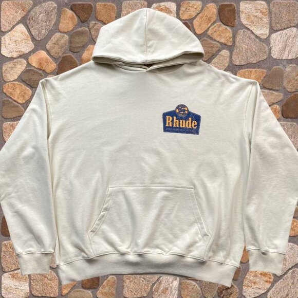 Men's Classic Hoodie - White Rhude